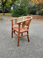 Houten Stoel - Klassiek Design, Huis en Inrichting, Stoelen, Gebruikt, Bruin, Ophalen of Verzenden, Eén