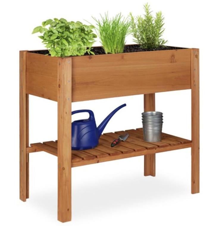 Moestuin bak hout - nieuw, Tuin en Terras, Kweekspullen, Nieuw, Kweekbak, Ophalen of Verzenden