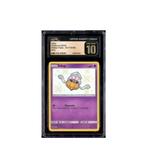 Pokemon Inkay Hidden Fates Baby Shiny #SV17 CGC Pristine 10, Ophalen of Verzenden, Zo goed als nieuw, Losse kaart, Foil