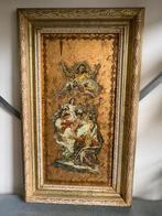 Schilderij - Jezus met Maria en Engelen  - 19 e eeuw ?, Ophalen