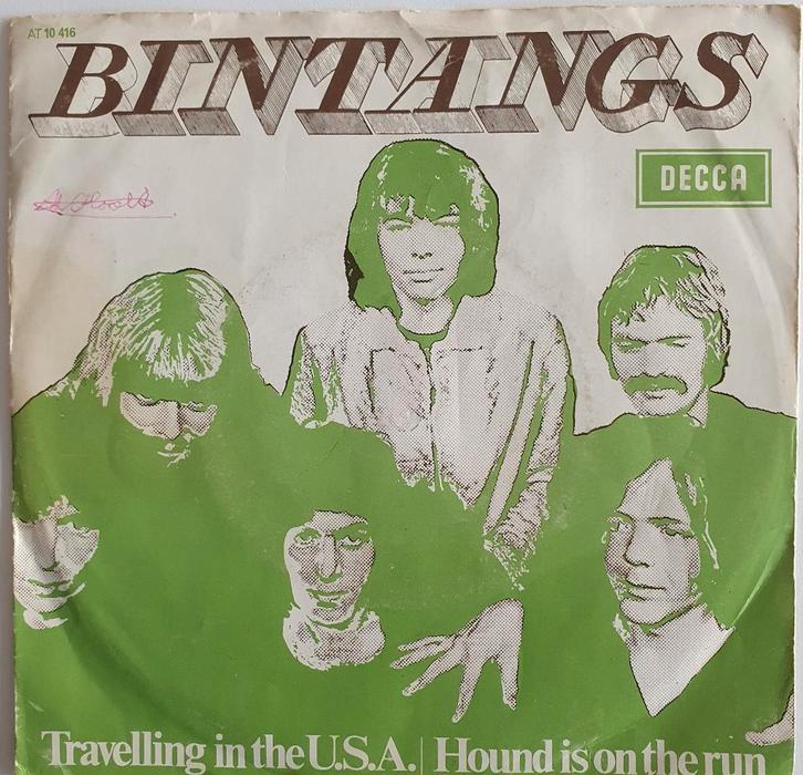 Bintangs - Travellin' In The USA, Cd's en Dvd's, Vinyl Singles, Gebruikt, Single, Pop, 7 inch, Verzenden