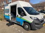 Peugeot Boxer PC 435 L4 Bluehdi 160PK 2018 Wit, Auto's, Bestelauto's, Voorwielaandrijving, Stof, Zwart, 4 cilinders