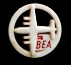 BEA luchtvaart maatschapppij speld- wit, Verzenden, Nieuw, Transport, Speldje of Pin