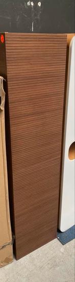Japandi hout look nieuwe hoge kolom kast softclose, (Half)hoge kast, Minder dan 50 cm, Nieuw, Ophalen of Verzenden