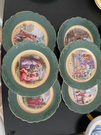 8 romantische borden petrus regout, Ophalen of Verzenden