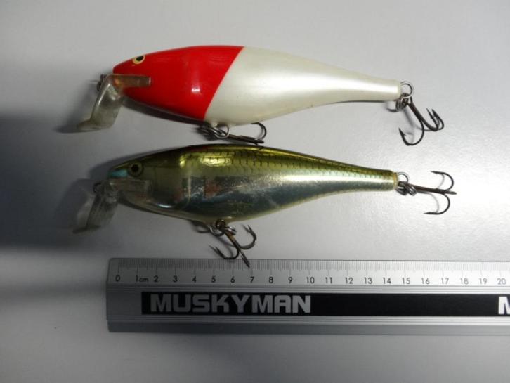 Kunstaas: Rapala Super Shad Rap (SSR-14) Floating pluggen, Watersport en Boten, Hengelsport | Roofvissen, Gebruikt, Overige typen
