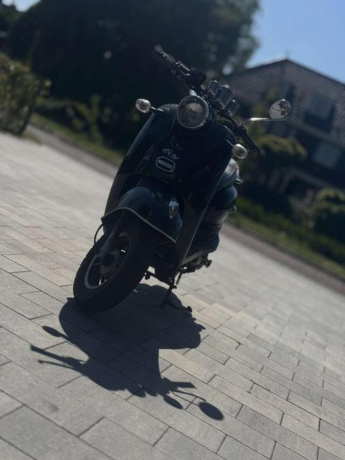 Iva venti 50 blauwe plaat 70km/u zwart, Fietsen en Brommers, Brommeronderdelen | Scooters, Gebruikt, Overige merken, Ophalen of Verzenden