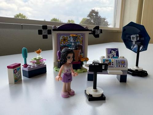 Lego Friends 41305 - Emma's Fotostudio, Kinderen en Baby's, Speelgoed | Duplo en Lego, Zo goed als nieuw, Lego, Complete set, Ophalen of Verzenden