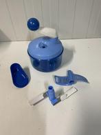 Blauwe Tupperware chef zeer uitgebreid, Ophalen, Zo goed als nieuw