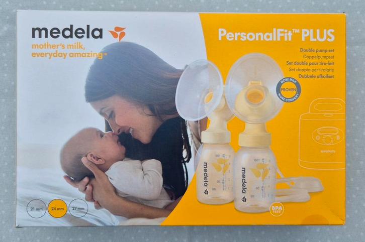 Medela PersonalFit Plus, 24mm, Kinderen en Baby's, Babyvoeding en Toebehoren, Zo goed als nieuw, Borstkolf, Ophalen of Verzenden