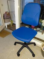 Blauwe Bureaustoel - Comfortabel en Praktisch!, Ophalen, Gebruikt, Blauw, Bureaustoel