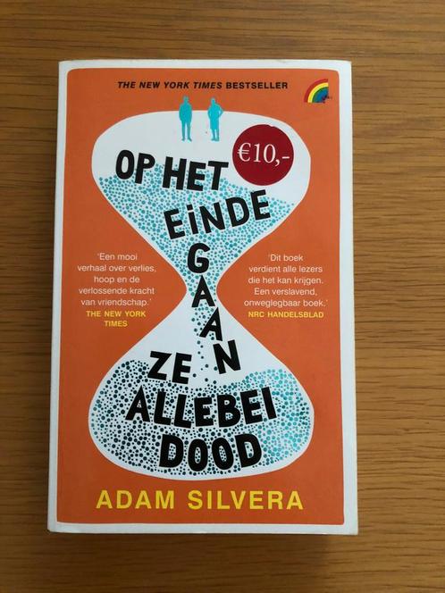 Adam Silvera - Op het einde gaan ze allebei dood, Boeken, Kinderboeken | Jeugd | 13 jaar en ouder, Zo goed als nieuw, Ophalen of Verzenden