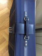 Koffer, donkerblauw., Ophalen, Zo goed als nieuw, Zacht kunststof, 60 tot 70 cm