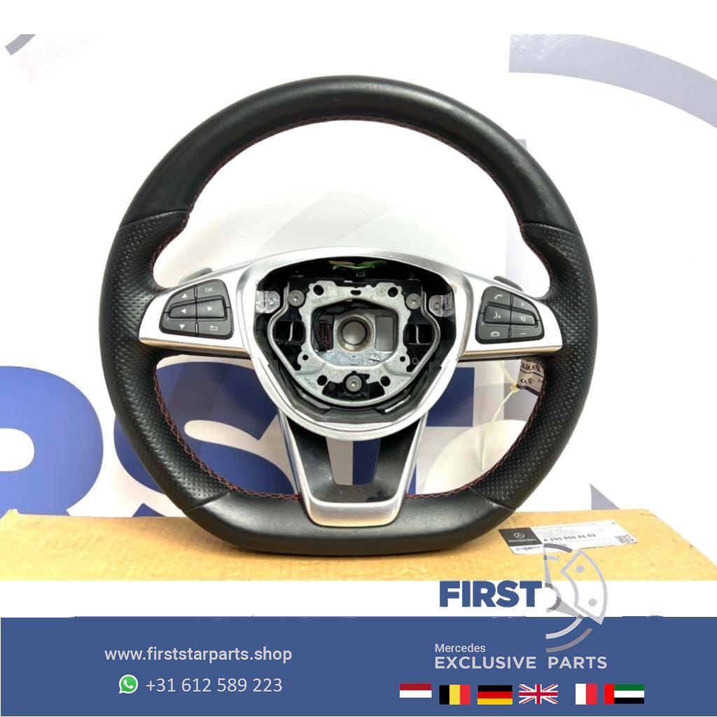 W205 C Klasse W253 GLC Klasse AMG Stuur Mercedes zwart leer, Auto-onderdelen, Gebruikt, -, -, Ophalen of Verzenden