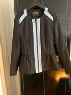 GIVEN jasje nieuw maat L zwart met lichtblauw met schootje, Ophalen of Verzenden, Nieuw, Maat 38/40 (M), Zwart