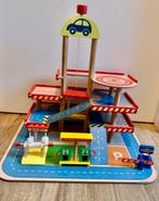 Houten garage met lift, Kinderen en Baby's, Ophalen of Verzenden, Zo goed als nieuw