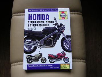 HAYNES WERKPLAATSHANDBOEK HONDA NTV 650 beschikbaar voor biedingen