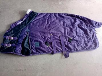 Zgan paarse HH Highliner staldeken 300grams maat 185cm  beschikbaar voor biedingen