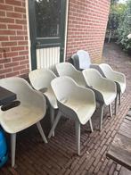 8 Tuinstoelen Gratis Af Te Halen in Heerde, Ophalen, Kunststof, Gebruikt, Grijs