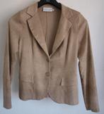 "Helena Hart" blazer velvet kort, Maat M, taupe, ZGAN !!, Maat 38/40 (M), Bruin, Zo goed als nieuw, Jasje