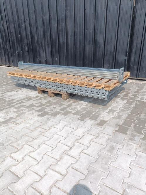 Te koop 2.7 meter palletstelling magazijnstelling stelling, Doe-het-zelf en Verbouw, Hout en Planken, Zo goed als nieuw, Balk