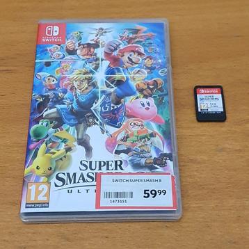 SWITCH | Super Smash Bros. Ultimate beschikbaar voor biedingen