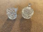 Glas kristal? Melk en suiker stelletje, Antiek en Kunst, Ophalen of Verzenden