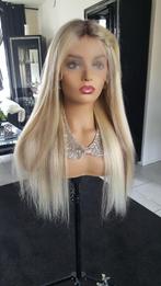 Lace Pruik Echt Haar : 13x4 Lace, 60cm Lang, Blond met Bruin, Sieraden, Tassen en Uiterlijk, Uiterlijk | Haarverzorging, Nieuw