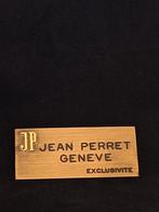 Jean Perret Geneve Exclusivie plaquet., Ophalen of Verzenden, Zo goed als nieuw, Reclamebord