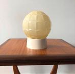 Art Deco Thabur artisjok plafondlamp | zachtgeel | jaren 30, Huis en Inrichting, Lampen | Plafondlampen, Ophalen of Verzenden