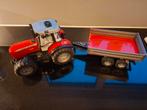 Bruder Massey Ferguson 7480 - Tractor met aanhanger, Ophalen, Zo goed als nieuw