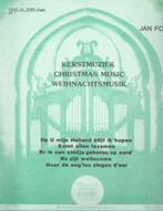 Jan Fox kerstmuziek (klavarskribo), Muziek en Instrumenten, Bladmuziek, Orgel, Gebruikt, Ophalen of Verzenden, Religie en Gospel