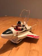 Playmobil straaljager met Piloot + Handleiding, Ophalen of Verzenden, Gebruikt, Jongen of Meisje