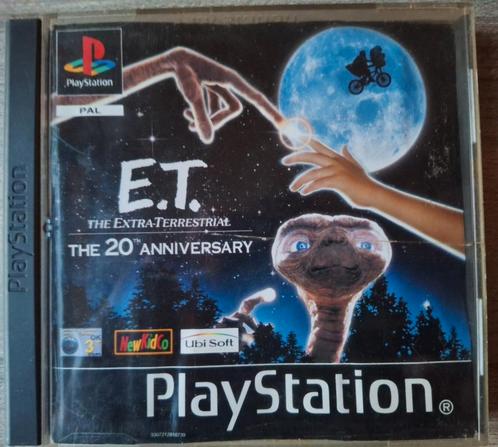 🔴 PS1 E.T. - The Extra-Terrestrial [The 20th Anniversary], Spelcomputers en Games, Games | Sony PlayStation 1, Gebruikt, 1 speler