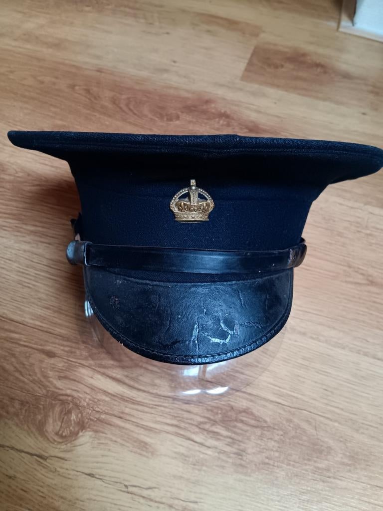 Britse constabulary/police pet, jaren 20/30, Ophalen of Verzenden, Overige soorten, Engeland, Helm of Baret