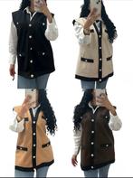 Dames gilets restpartij kleding voorraad webshop!, Kleding | Dames, Ophalen of Verzenden, Nieuw, Maat 34 (XS) of kleiner, Beige