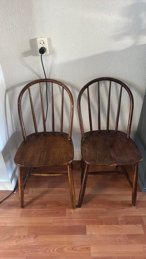 Twee Vintage Zweedse Stoelen, Ophalen