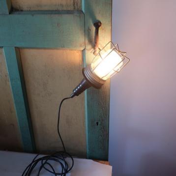 Looplamp kooilamp industrie origineel zwart hanglamp beschikbaar voor biedingen
