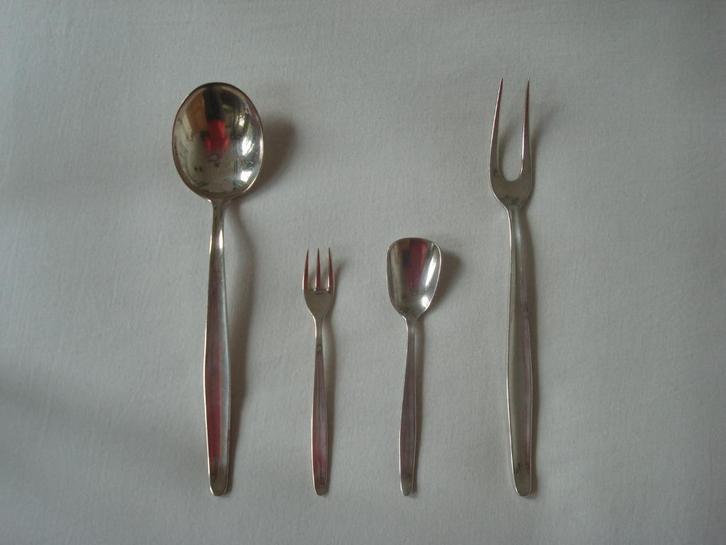 verzilverd bestek Keltum P17 Jeunesse, Antiek en Kunst, Antiek | Bestek, Ophalen of Verzenden