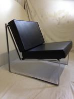 2 Vintage Kho Liang le Model 024 Artifort Fauteuils Zwart, Ophalen, Info@artifortshop.com, 75 tot 100 cm, Zo goed als nieuw