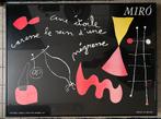 Miro ‘Une étoile caresse le sein d'une négresse’ in lijst