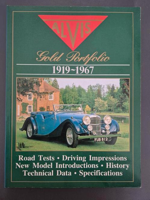 Alvis Gold Portfolio 1919-1967 / Brooklands Books, Boeken, Auto's | Boeken, Zo goed als nieuw, Overige merken, Verzenden