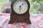 Tafelklok met wekker, Antiek en Kunst, Ophalen of Verzenden