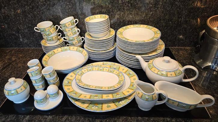 porselein Alt regensburg bloemendecor, Antiek en Kunst, Antiek | Servies compleet, Ophalen