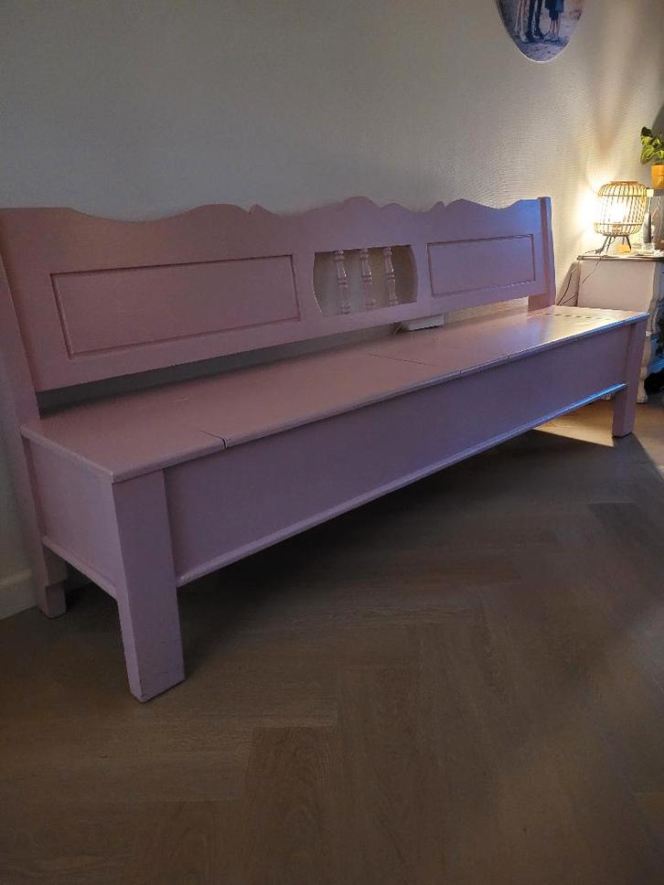 Klepbank overschilderbaar, Antiek en Kunst, Antiek | Meubels | Stoelen en Banken, Ophalen