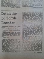 Optreden Zarah Leander in Hoogeveen (1970), Verzamelen, Tijdschriften, Kranten en Knipsels, Ophalen of Verzenden, 1960 tot 1980