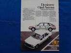 Opel Ascona - originele advertentie, Ophalen of Verzenden, Zo goed als nieuw, Auto's
