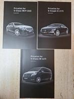 Mercedes Brabus Pricelist 2016 S-klasse S coupe V klasse, Ophalen of Verzenden, Zo goed als nieuw, Mercedes