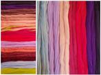 Assortipakket merino lontwol MAGIE vanaf 1/2 meter per kleur, Verzenden, Doorn, Nieuw, Los Vilt