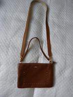 PG Italy camelbruin cross body tasje, lang én kort hengsel, Verzenden, Nieuw, Bruin, Overige typen